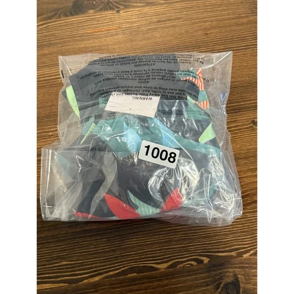 Nike Swimsuit Womens Small Black Green Swoosh Logo Keyhole Zipper Back One-Piece - Picture 9 of 9